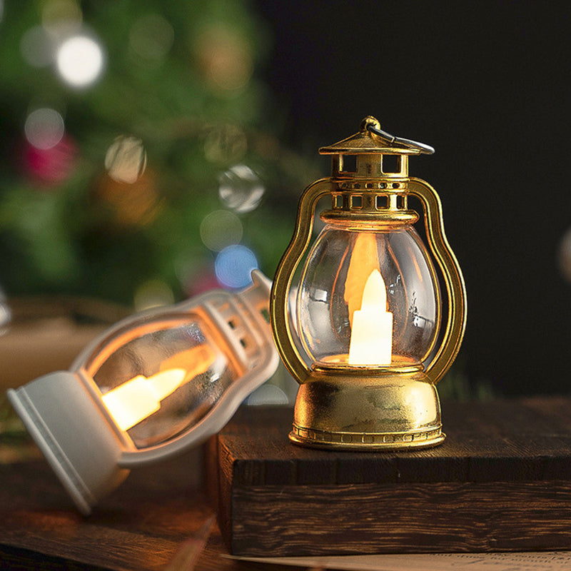 Battery PP Candle Horse Table Lamp