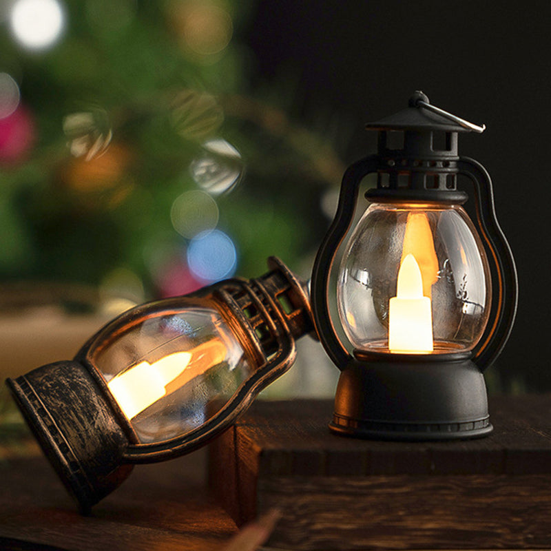Battery PP Candle Horse Table Lamp