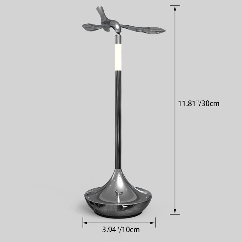 Rechargeable Aluminum Acrylic Flying Table Lamp