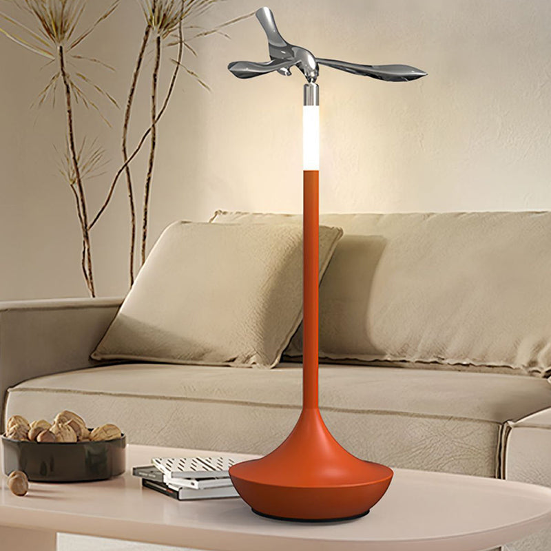 Rechargeable Aluminum Acrylic Flying Table Lamp