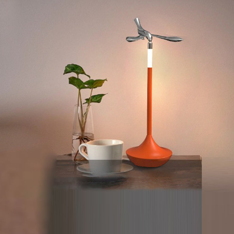 Rechargeable Aluminum Acrylic Flying Table Lamp