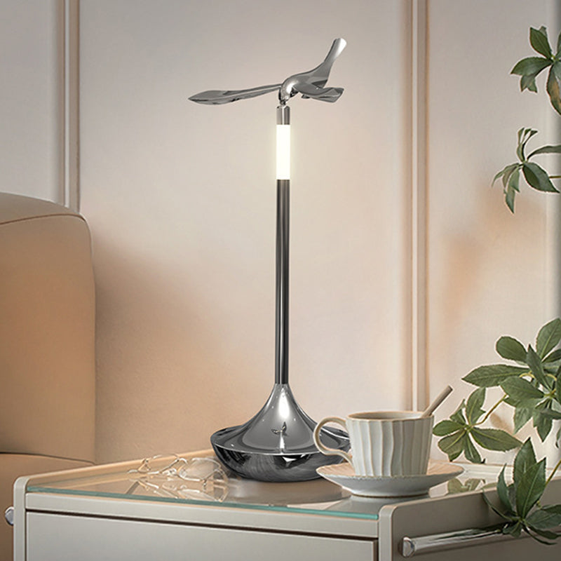 Rechargeable Aluminum Acrylic Flying Table Lamp
