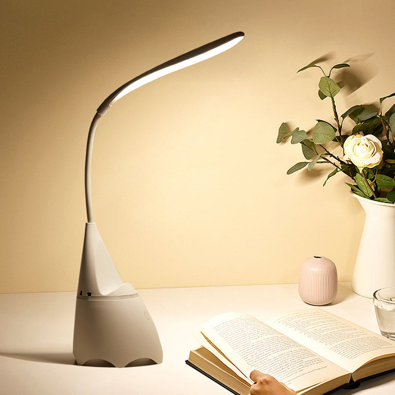 Rechargeable ABS Silica Hose Table Lamp