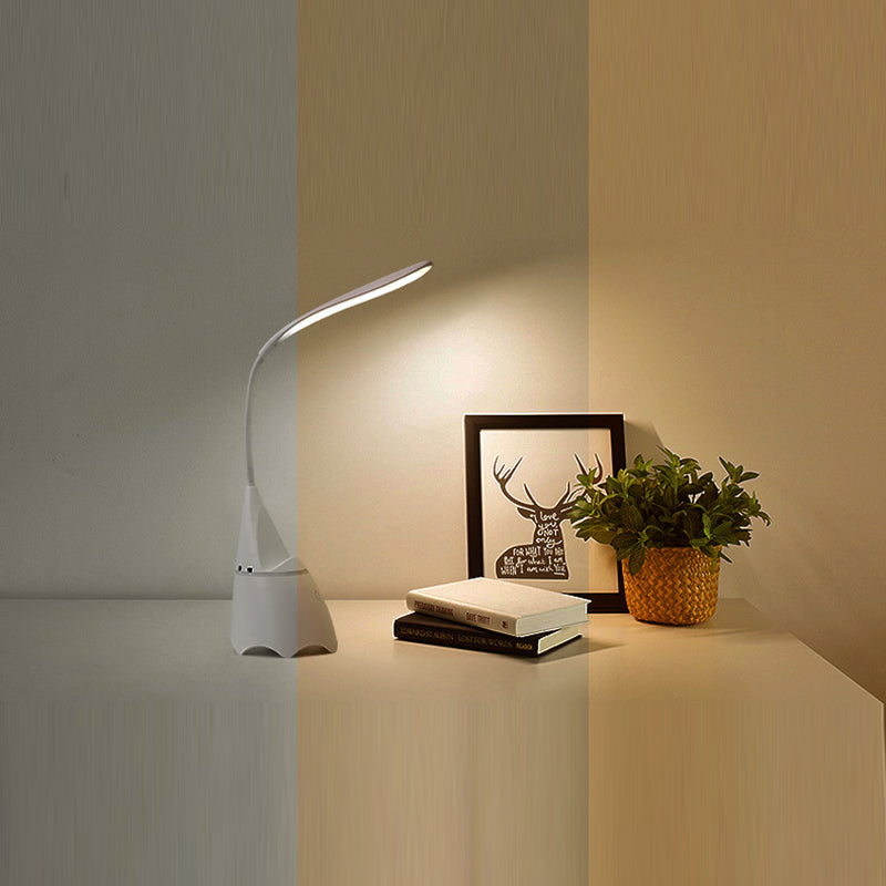 Rechargeable ABS Silica Hose Table Lamp