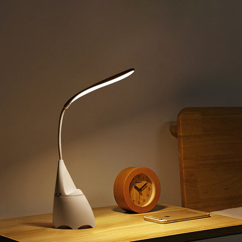 Rechargeable ABS Silica Hose Table Lamp