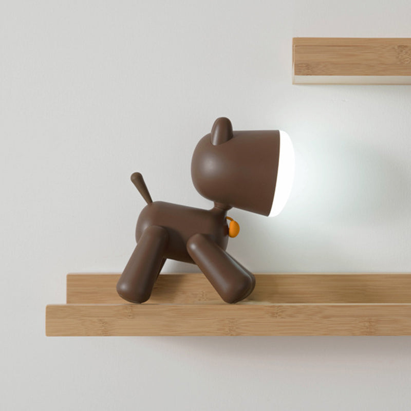 Rechargeable ABS PC Puppy Table Lamp