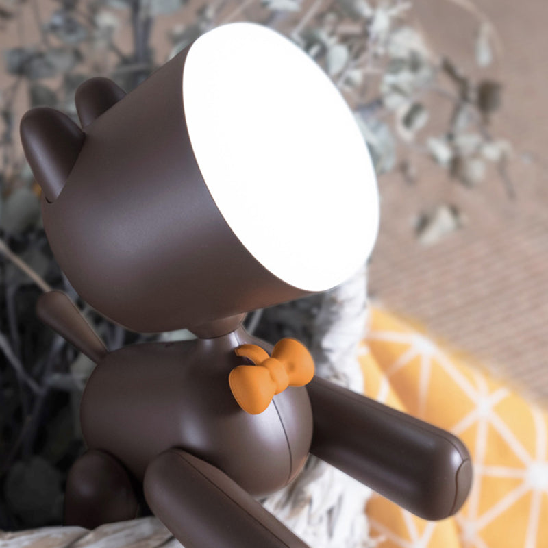 Rechargeable ABS PC Puppy Table Lamp