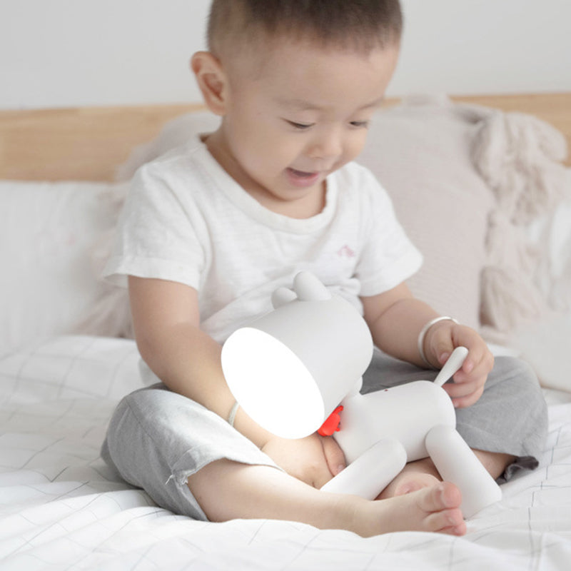 Rechargeable ABS PC Puppy Table Lamp