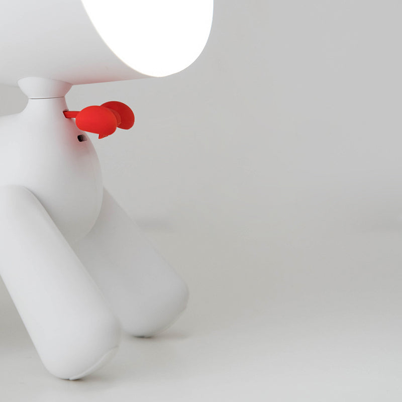 Rechargeable ABS PC Puppy Table Lamp