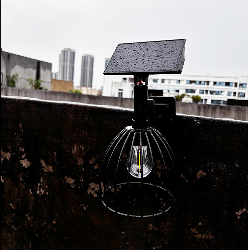 Hardware ABS Round Cage Outdoor Light