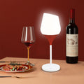 Rechargeable PMMA Aluminum Silica Table Lamp
