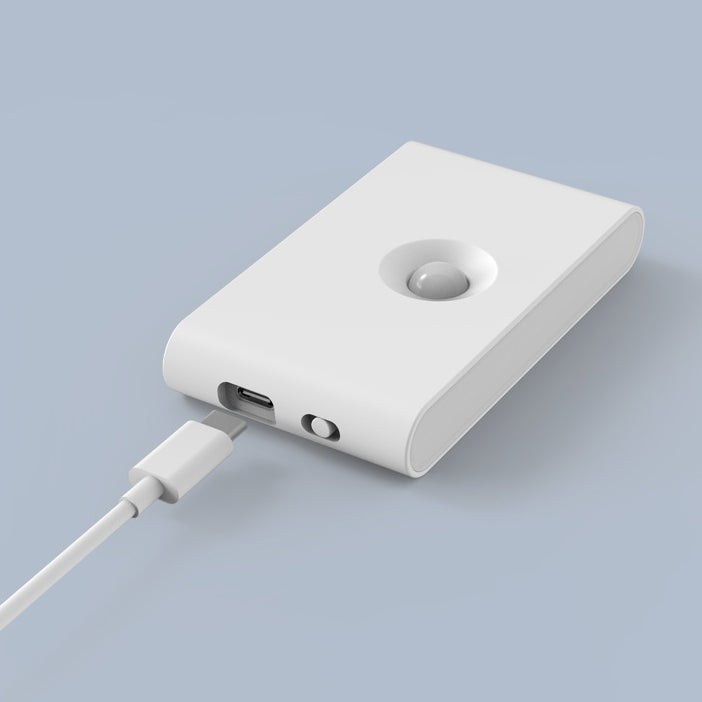 Rechargeable ABS Rectangular Human Wall Lamp