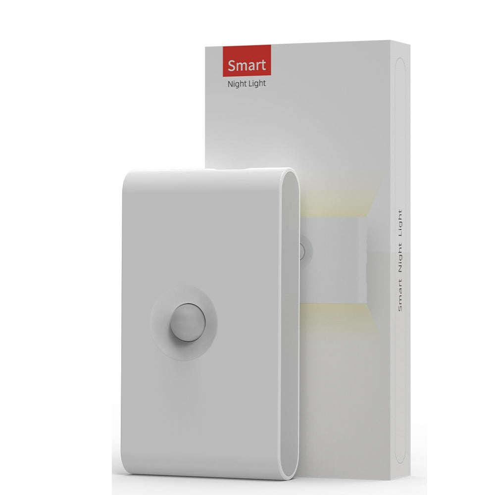 Rechargeable ABS Rectangular Human Wall Lamp