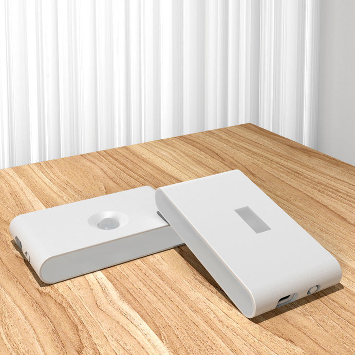 Rechargeable ABS Rectangular Human Wall Lamp