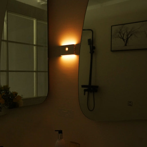 Rechargeable ABS Rectangular Human Wall Lamp
