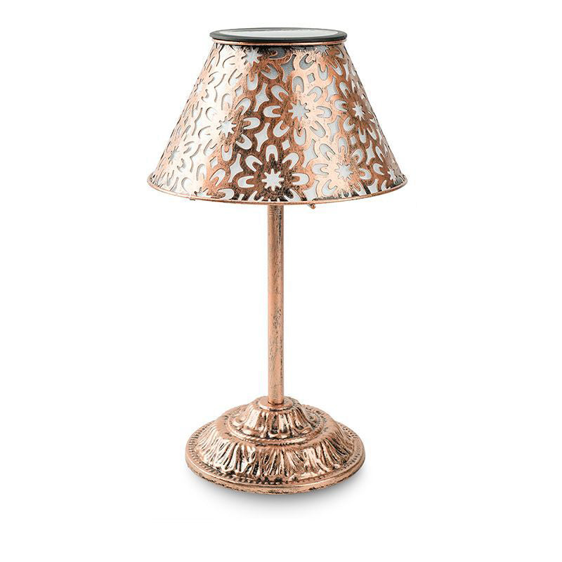 Farmhouse Rechargeable Conic Flower Outdoor Light