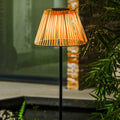 Traditional Japanese Solar Iron Outdoor Light