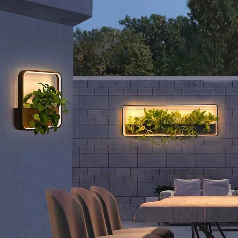 Stainless Steel Aluminum Square Outdoor Light