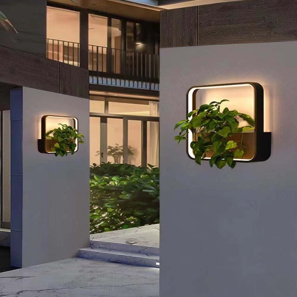 Stainless Steel Aluminum Square Outdoor Light