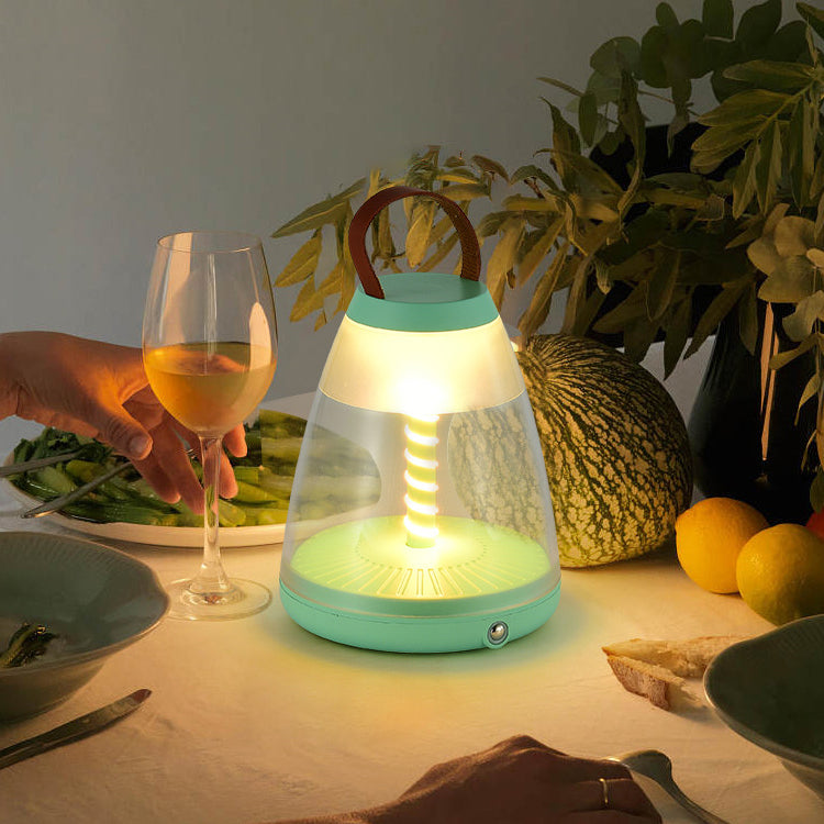 Rechargeable ABS Acrylic Portable Table Lamp