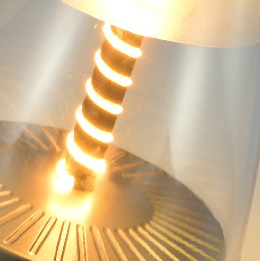 Rechargeable ABS Acrylic Portable Table Lamp