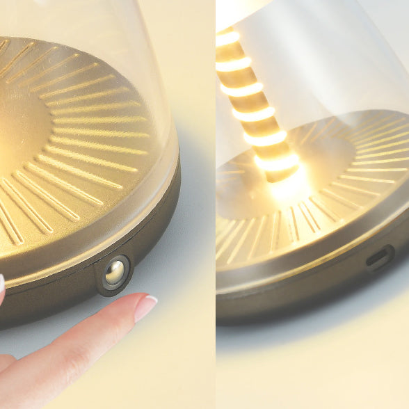 Rechargeable ABS Acrylic Portable Table Lamp