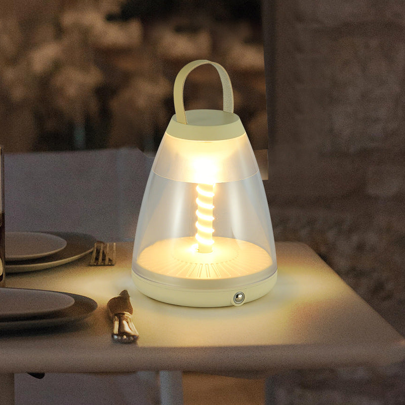 Rechargeable ABS Acrylic Portable Table Lamp