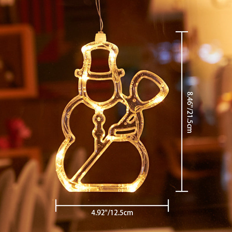 Battery Christmas Decoration Wall Light