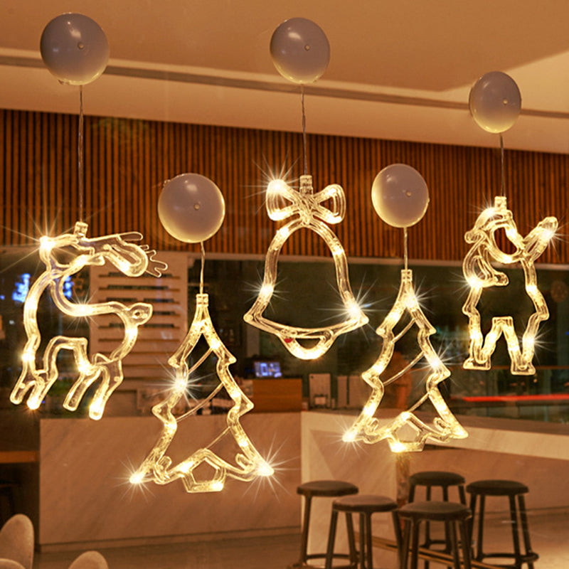 Battery Christmas Decoration Wall Light