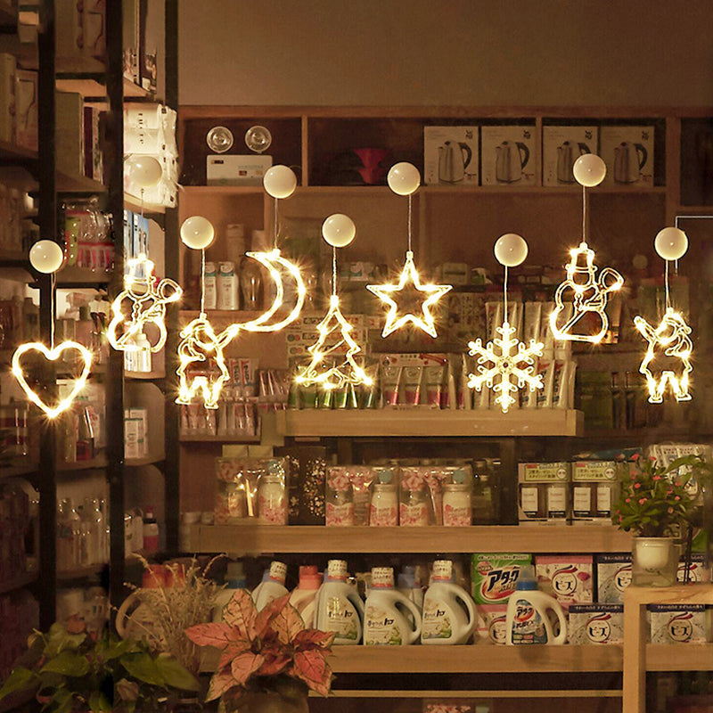 Battery Christmas Decoration Wall Light