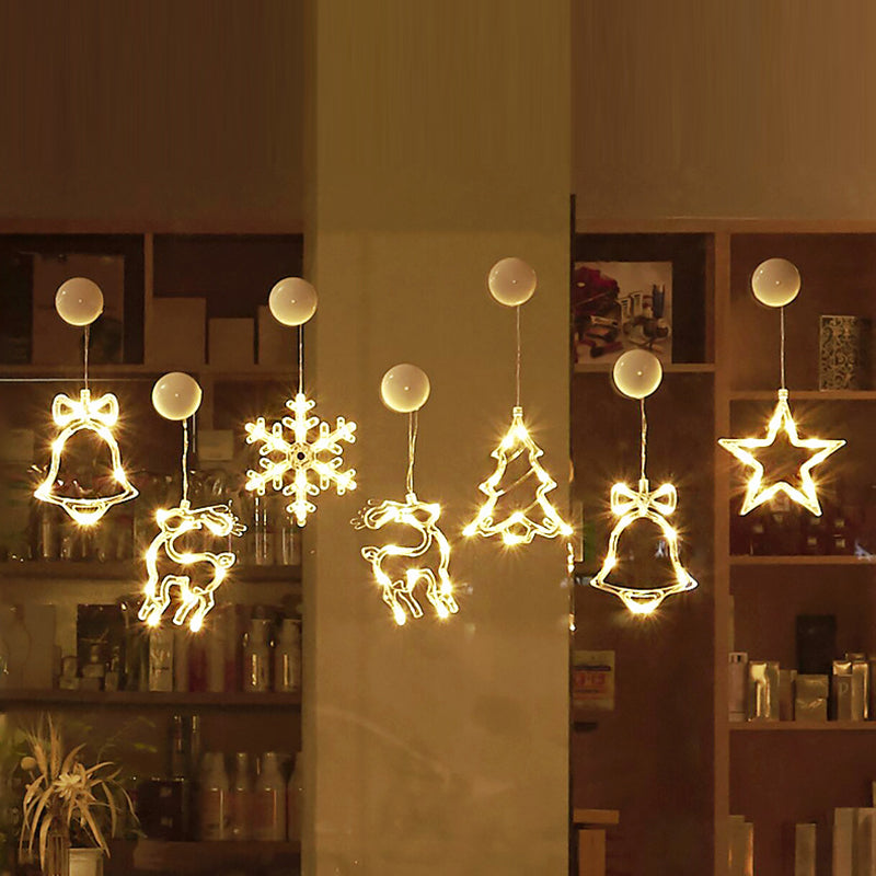 Battery Christmas Decoration Wall Light
