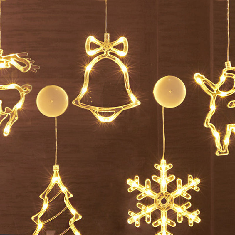 Battery Christmas Decoration Wall Light