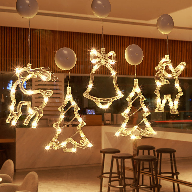 Battery Christmas Decoration Wall Light