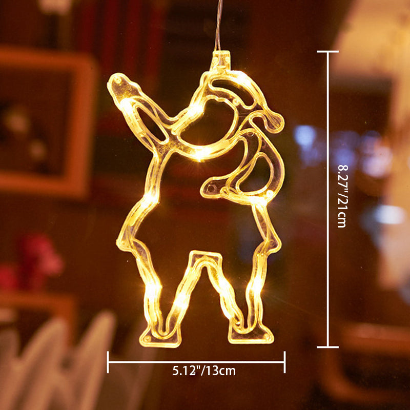 Battery Christmas Decoration Wall Light