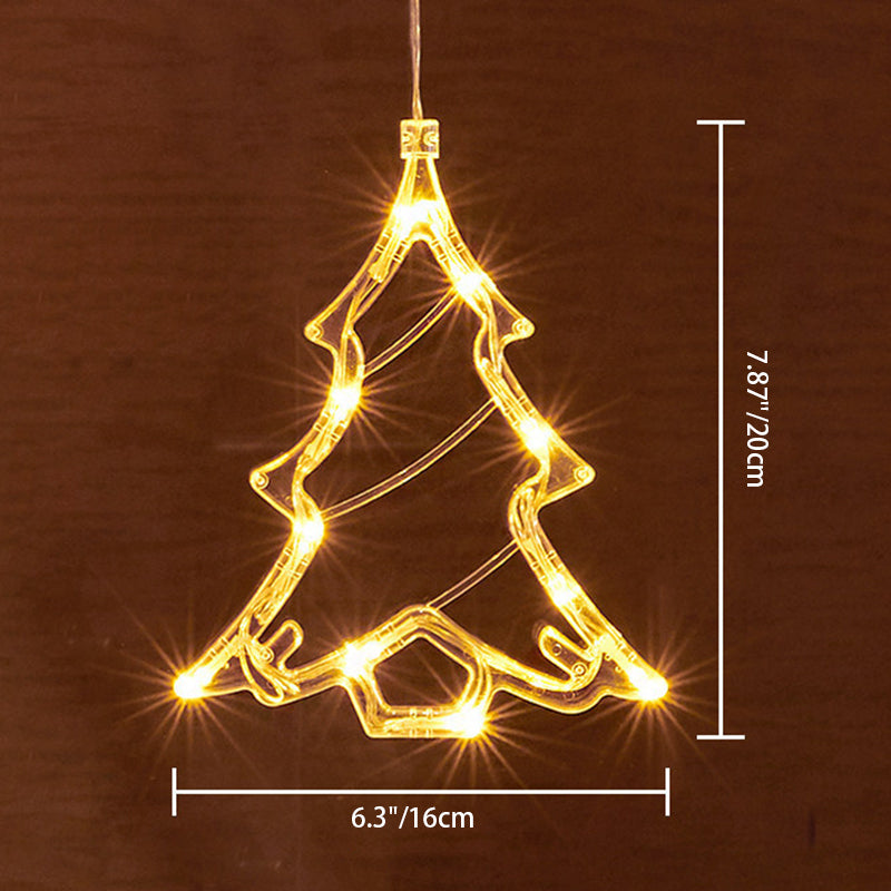 Battery Christmas Decoration Wall Light