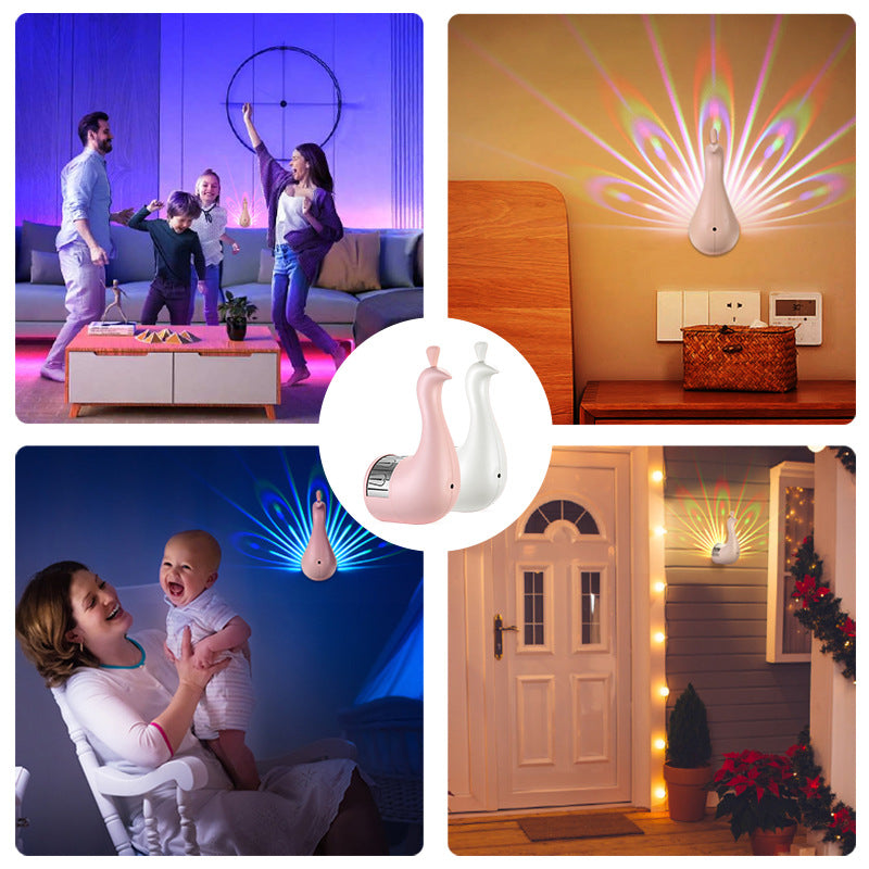 Rechargeable ABS Silica Iron Wall Lamp