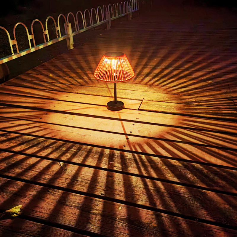 Farmhouse Rechargeable Weaving Gum Outdoor Light