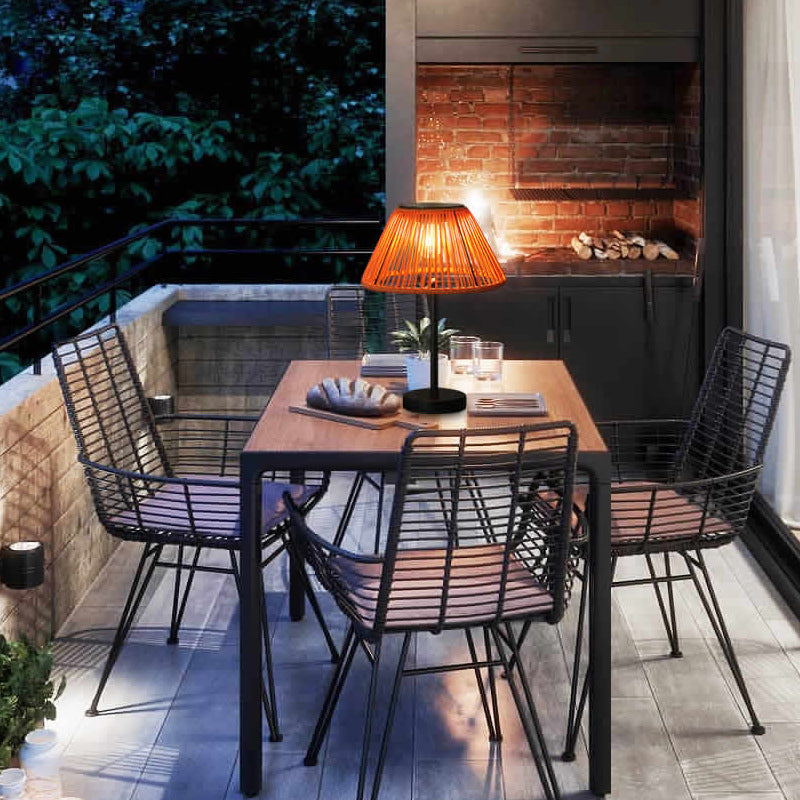 Farmhouse Rechargeable Weaving Gum Outdoor Light