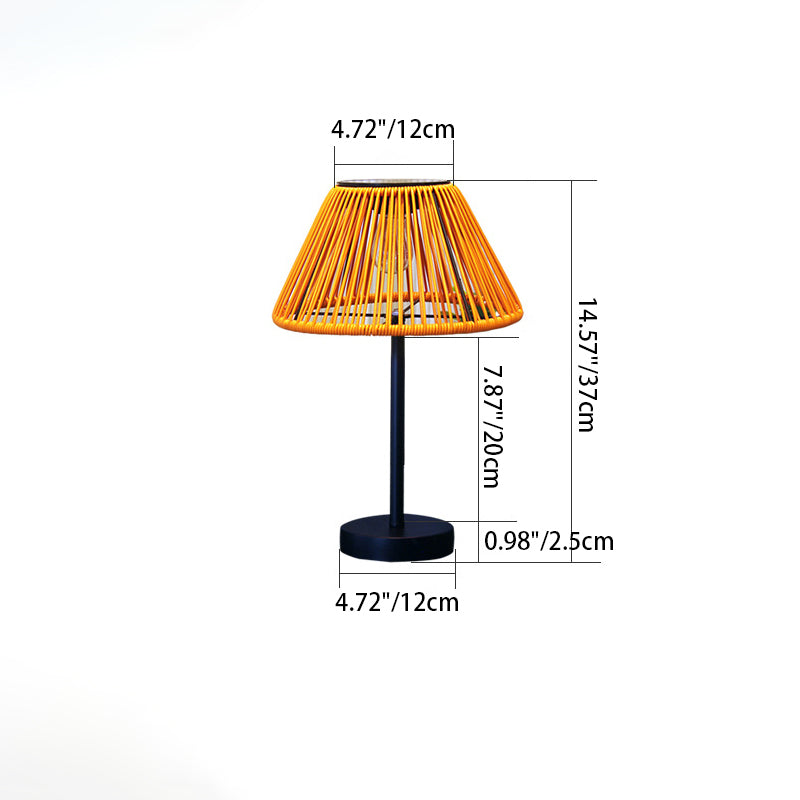 Farmhouse Rechargeable Weaving Gum Outdoor Light