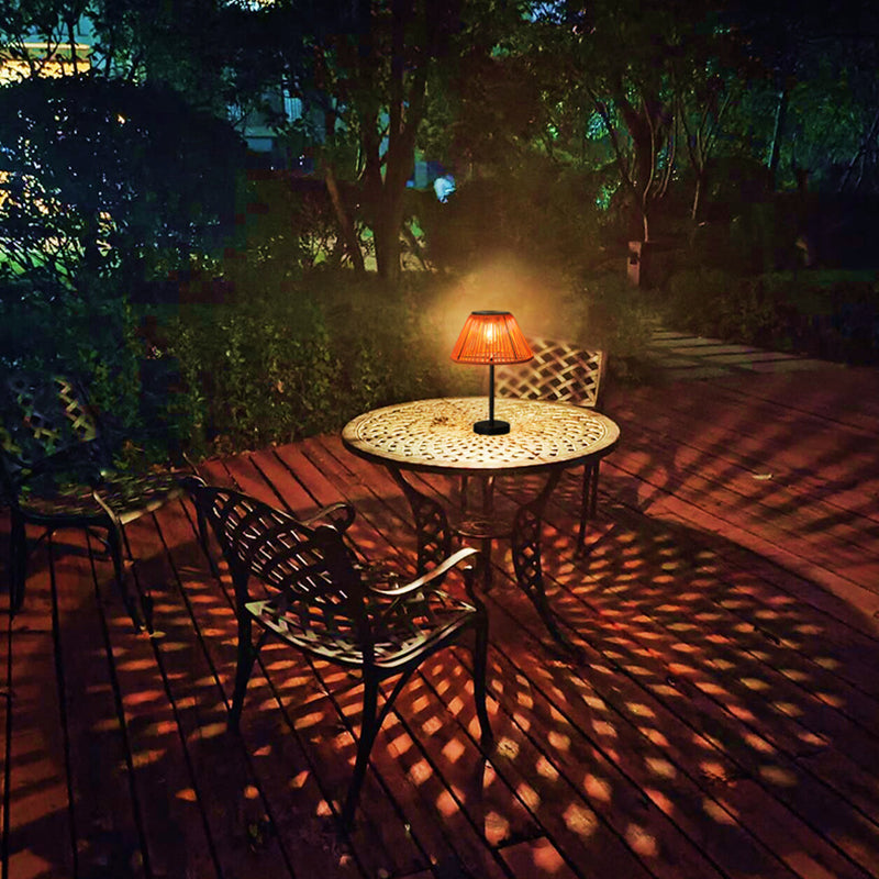 Farmhouse Rechargeable Weaving Gum Outdoor Light