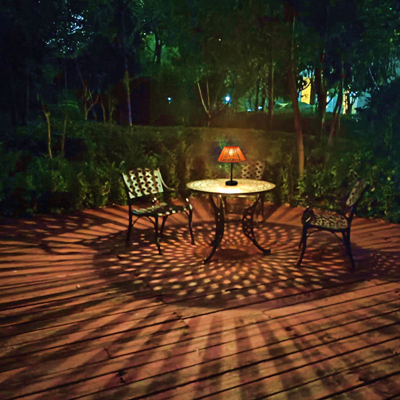Farmhouse Rechargeable Weaving Gum Outdoor Light