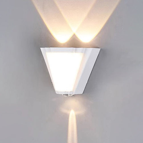 Aluminum Acrylic Triangle Patio Outdoor Light