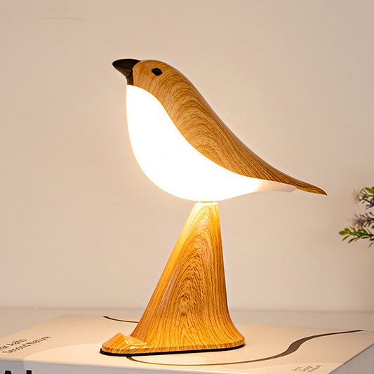 Rechargeable ABS PC Bird Table Lamp