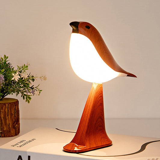 Rechargeable ABS PC Bird Table Lamp