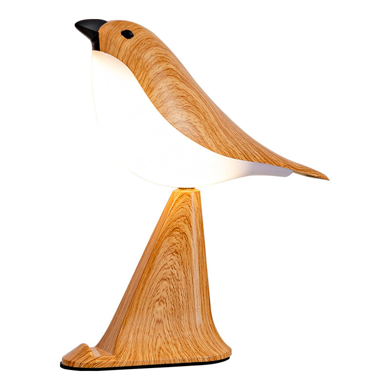 Rechargeable ABS PC Bird Table Lamp