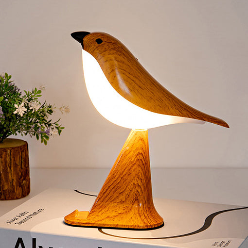 Rechargeable ABS PC Bird Table Lamp