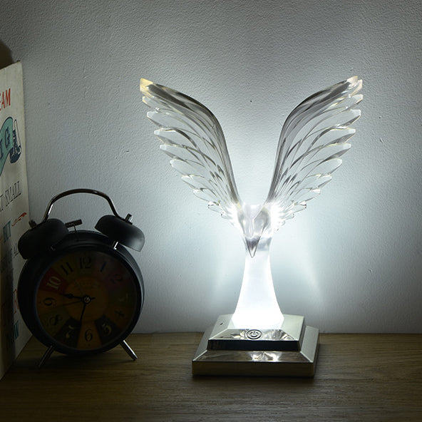 ABS Acrylic Wingspan Eagle Table Lamp