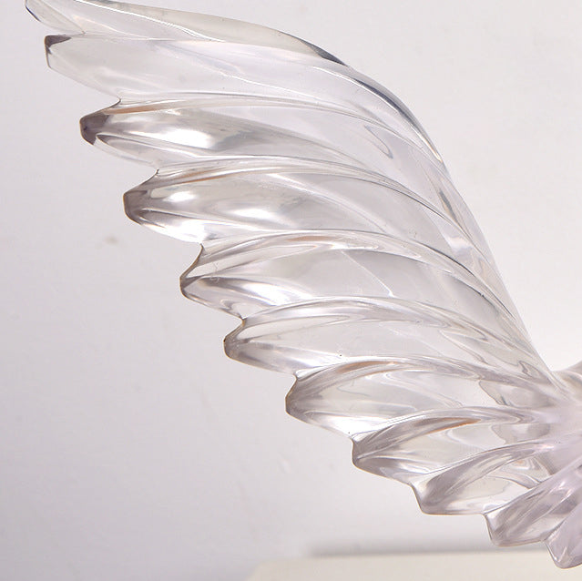 ABS Acrylic Wingspan Eagle Table Lamp