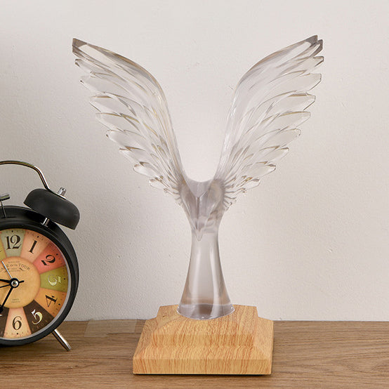 ABS Acrylic Wingspan Eagle Table Lamp