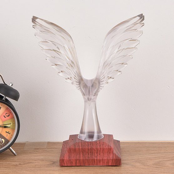 ABS Acrylic Wingspan Eagle Table Lamp